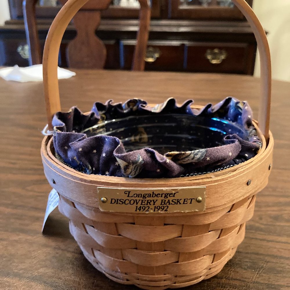 Longaberger 1992 Discovery Basket Combo